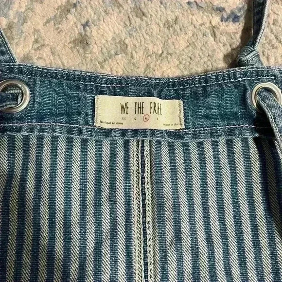 We the free sunset love denim dress medium - Picture 4 of 5